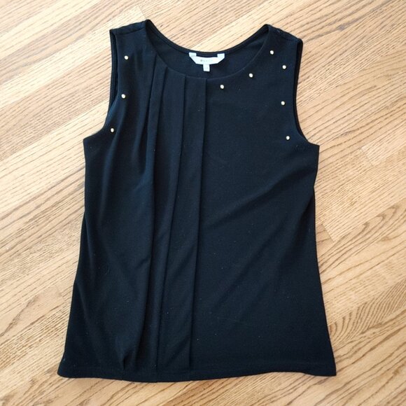XS Black Dressy Tank RW&Co - Picture 1 of 4